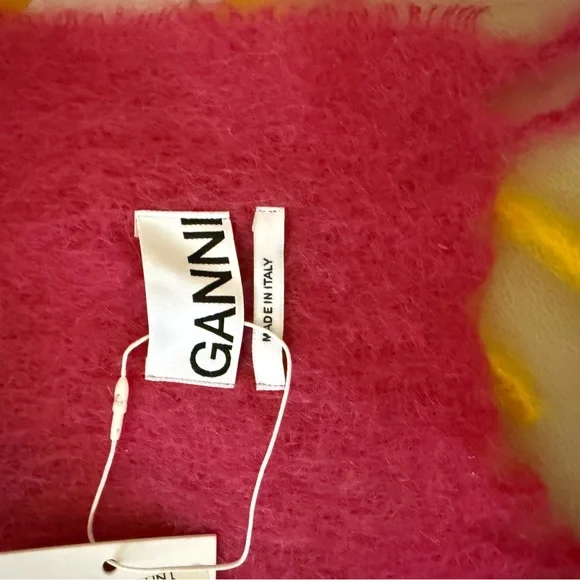 Ganni Mohair Scarf - Picture 6 of 13